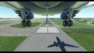 Landing at Aéroport Paris-Charles-de-Gaulle // مطار باريس شارل دو غول