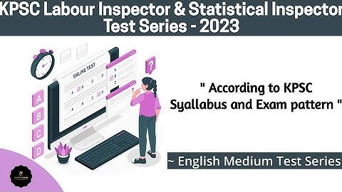 Labour Inspector Exam | Statistical Inspector Exam | Test Series | English | KPSC | JOIN 2 LEARN