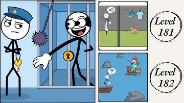 Thief Puzzle: Level 181 , 182 – How to Solve? (Walkthrough)