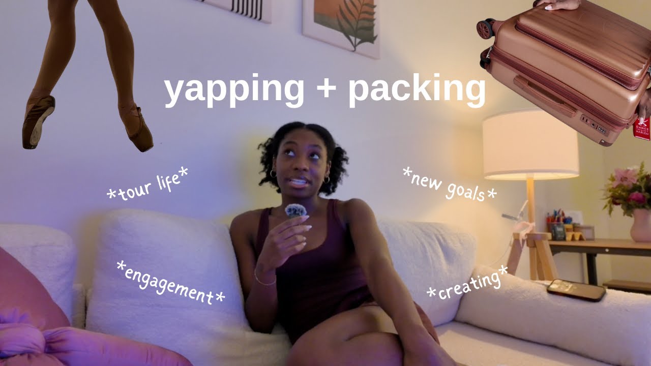 packing for tour | new year, new mindset ⋆˙⟡