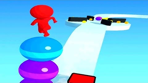 Stack Rider - All Levels Gameplay Android,iOS Walkthrough (Levels 51 - 64)