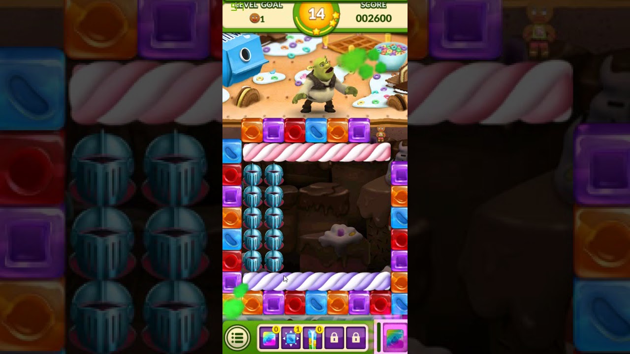 Shrek Sugar Fever level 129 no boosters 😈