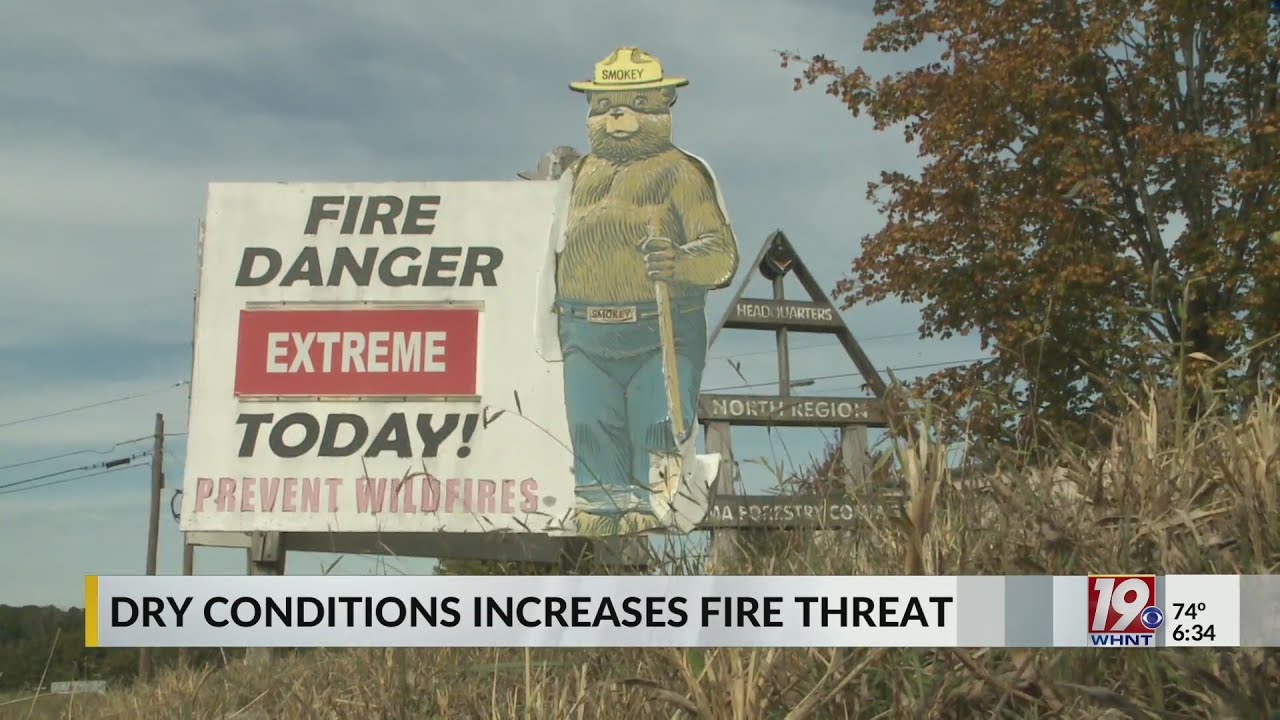 Dry Conditions Bring Increased Fire Risk | October 23, 2023 | News 19 ...