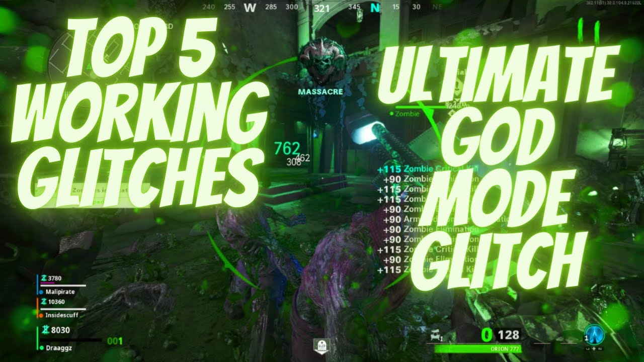 Cold War Zombies *NEW* GOD MODE + Top 5 Best Working Glitches (After