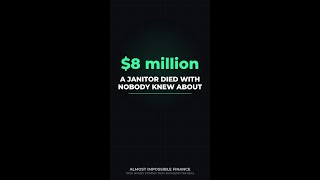 Janitor Hidden Fortune: $8M Amassed Unknown