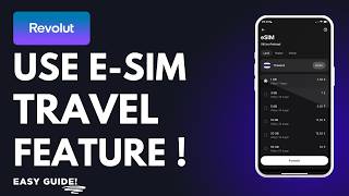 How to Use Revolut eSIM Feature for Travel 2026 ! screenshot 2