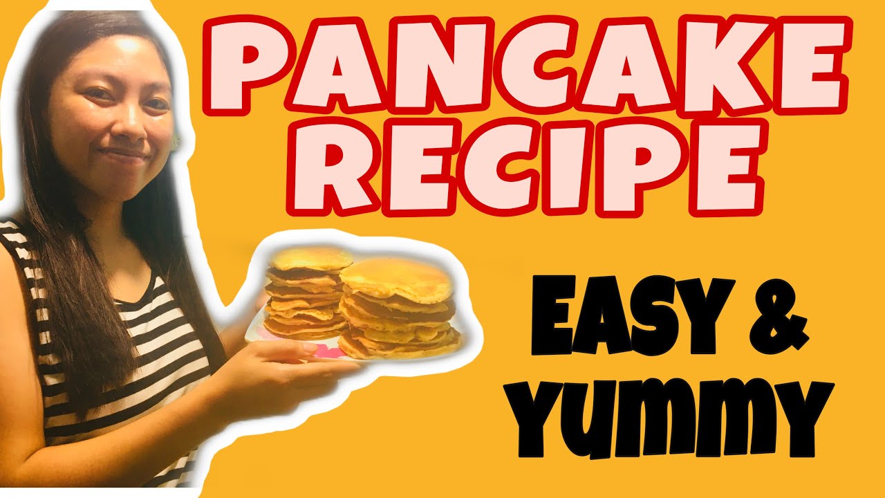 PANCAKE RECIPE||Easy to make yet super fluppy||QUARANTINE COOKING MERIENDA||GOLDEN AWARDSCRAFT FAM