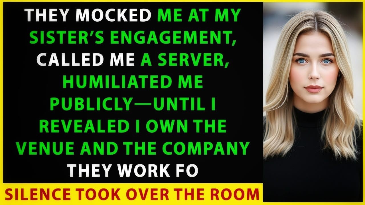 They Mocked Me at My Brother’s Merger Party — but my quiet move changed everything