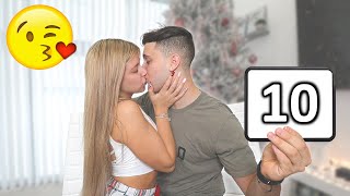 Testing The 10 HOTTEST KISSES On My Boyfriend