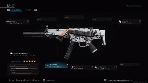 THE NEW MP5 MOT BLUEPRINT IS AMAZING (BEST MP5 CLASS SETUP IN MODERN WAFARE )