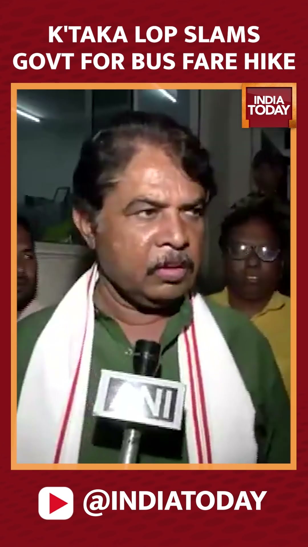 Karnataka LOP R Ashok Slams Siddaramaiah Government For Bus Fare Hike In The State #shorts #rashok
