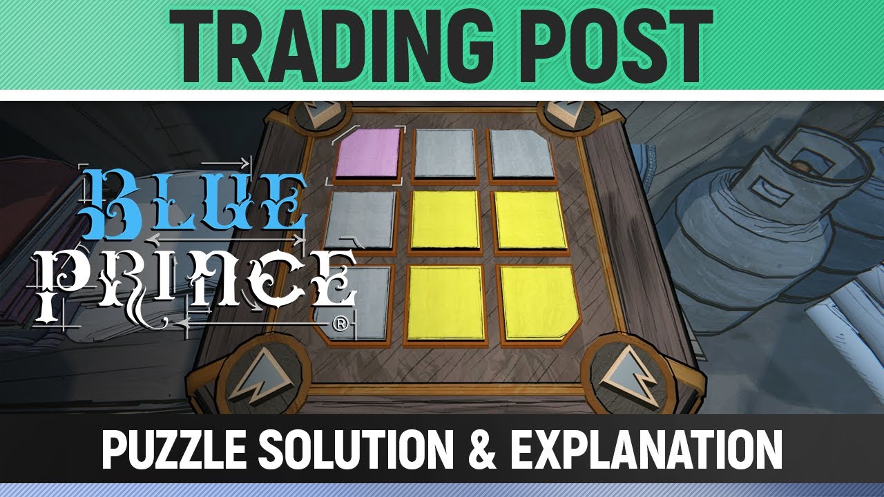 Blue Prince - Trading Post - Puzzle Solution & Explanation