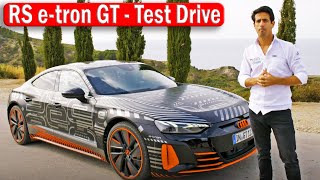 Audi RS e-tron GT prototype - Test Drive with Lucas di Grassi & Walkaround