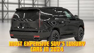 🔥Top 10 Luxury SUV Cars in 2024 Revealed! 😱🚗💥 That Will Blow Your Mind! || Highest Growth