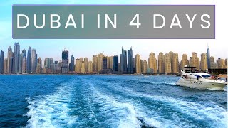 4 Days in Dubai in 10 minutes | The Perfect 4 Days in Dubai Itinerary | United Arab Emirates