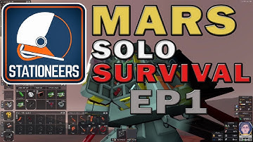 Stationeers - A Casual Solo Playthrough On Mars EP1