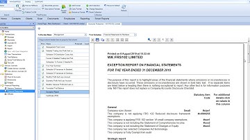 CCH Accounts Production - Reduce risk with exception reports