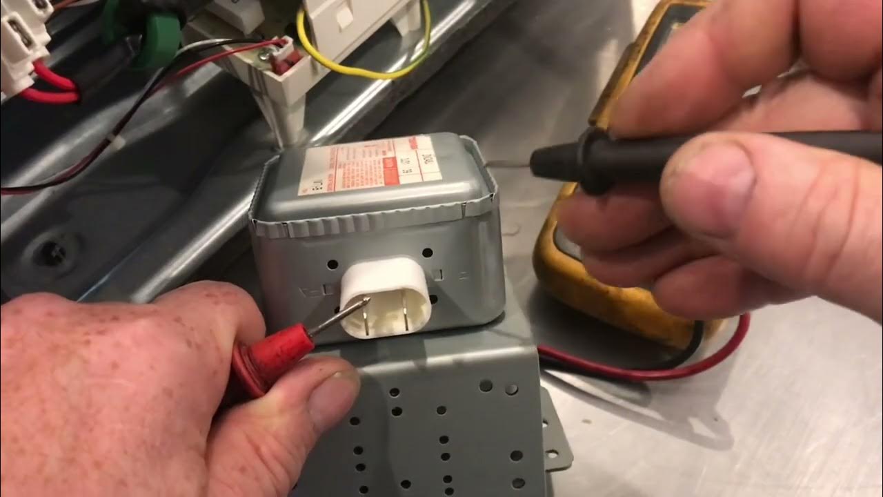 REPLACING microwave oven electronic 4 pin socket” YouTube