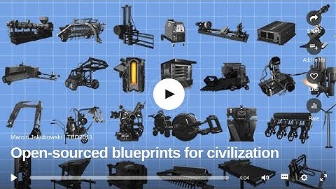 TED Talk -  Global Village Construction Set