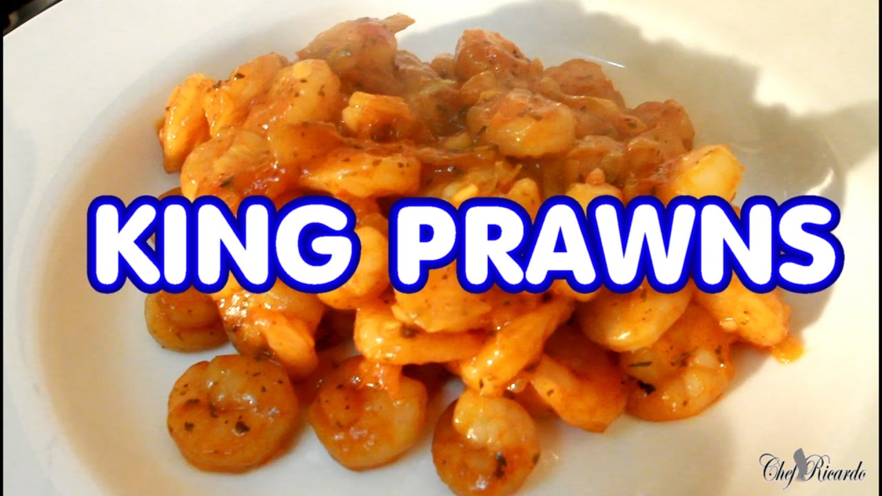 King Prawns With Sweet Chilli Sauce | Recipes By Chef Ricardo | Chef Ricardo Cooking