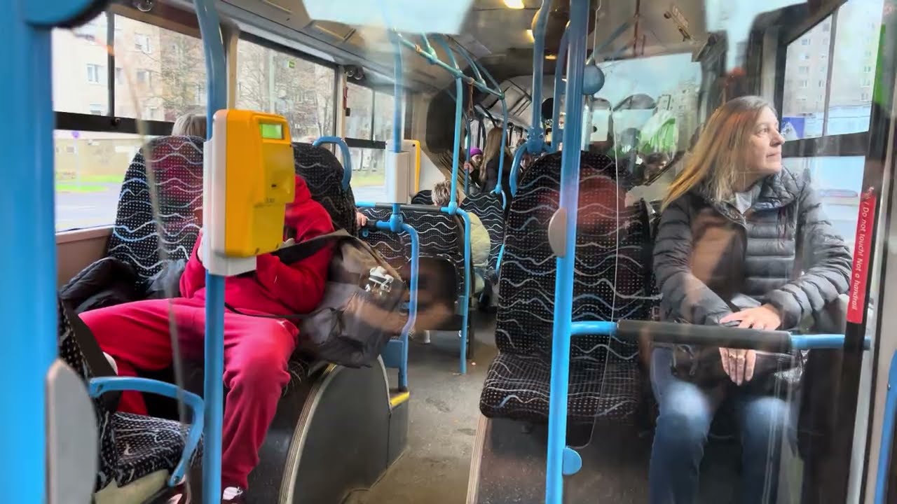 UTAZÁS 16: Pesti 064 PXZ-876-os MAN NG313-mal a 34-es vonalon az Ifjúság Útjától a Bodótetőig.