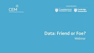 Data:  Friend or Foe?