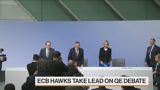 ECB Hawks Make Noise on QE as Doves Stay Silent