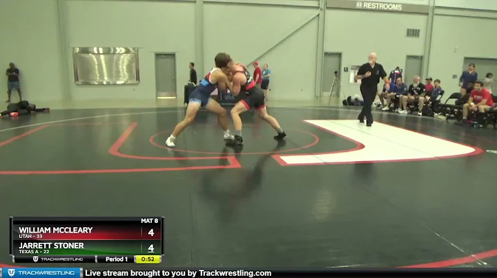 195 Lbs Round 1 (8 Team) - William McCleary, Utah ...