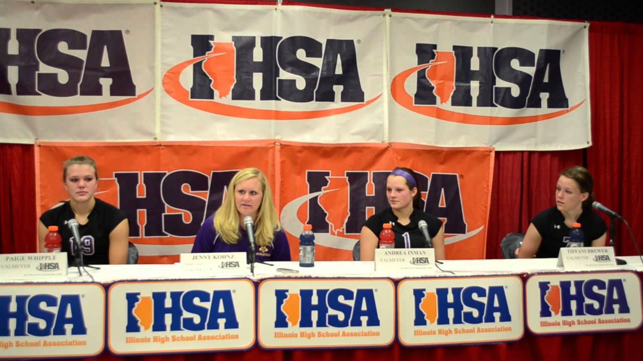 Valmeyer Volleyball Presser 11_10_12 YouTube