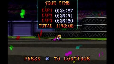 Crash Team Racing - Oxide Time Trial #17: Slide Coliseum