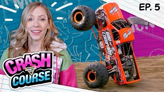 Which MONSTER JAM® truck will land the best trick? | MONSTER JAM Crash Course | Episode 5