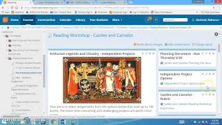 itslearning Building Project Pages
