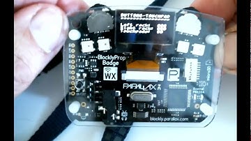 Badge WX: Using the Pushbutton Display