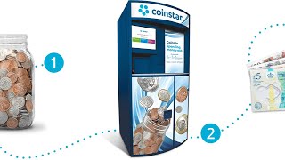 My visit to Coinstar Machine in Tesco…..