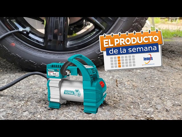 Mini compresor portátil 12v de 140 psi TOTAL TOOLS TTAC1406