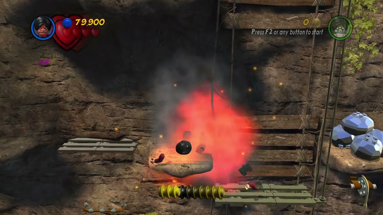 ►LEGO® Indiana Jones™ 2 Treasure Level 5 Clif Clamber