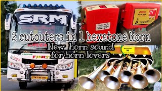 A GRADE horn tuner fitted with Roots hexatone horn |  tourist bus airhorn | mass bus horn | New horn