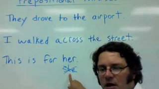 Prepositional Phrases
