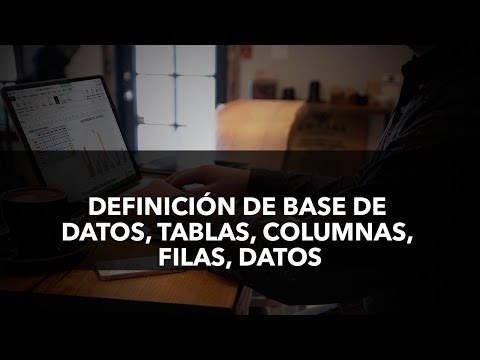 Video: ¿Cómo se llaman las columnas de la base de datos?