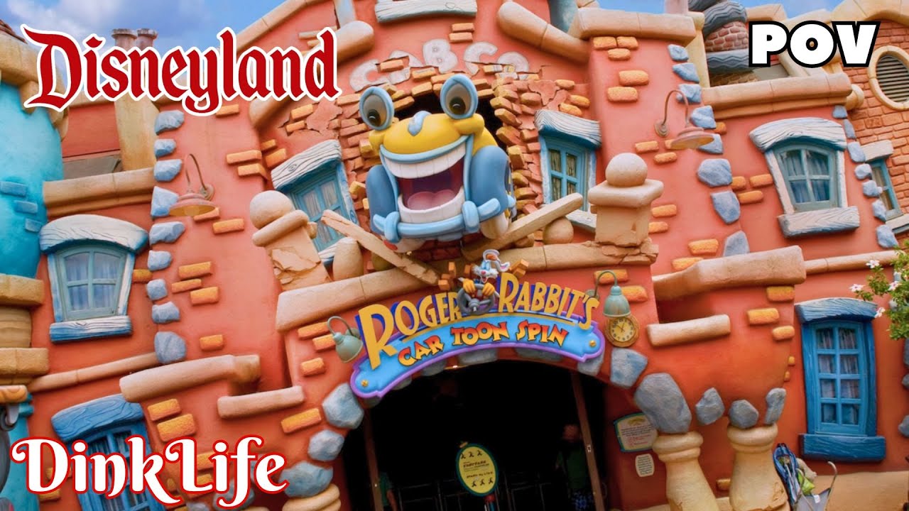 Roger Rabbit's Car Toon Spin at Disneyland (POV) - YouTube