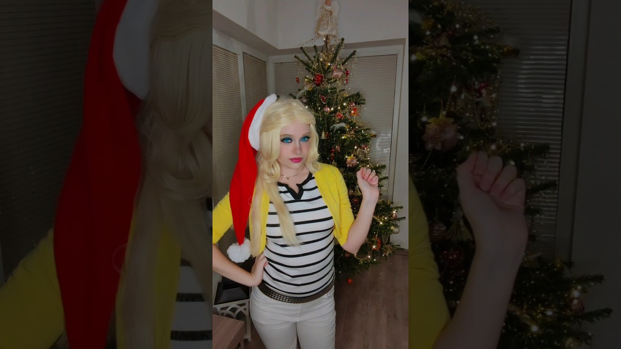Merry Christmas Marinette! | Chloé Bourgeois #cosplay Miraculous Ladybug #miraculous #shorts