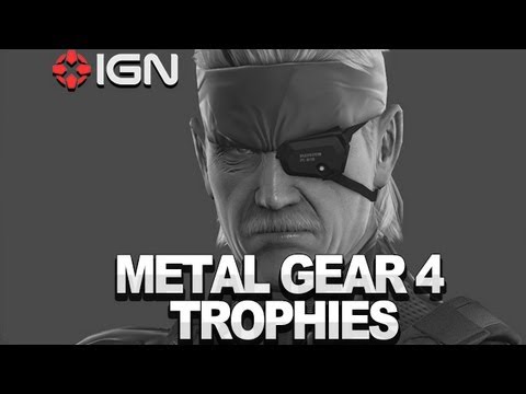 Видео: Патч Metal Gear Solid 4 Trophy выйдет в Европе