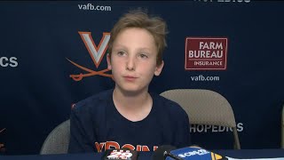 12-year-old signs with UVA Track as part of Team Impact