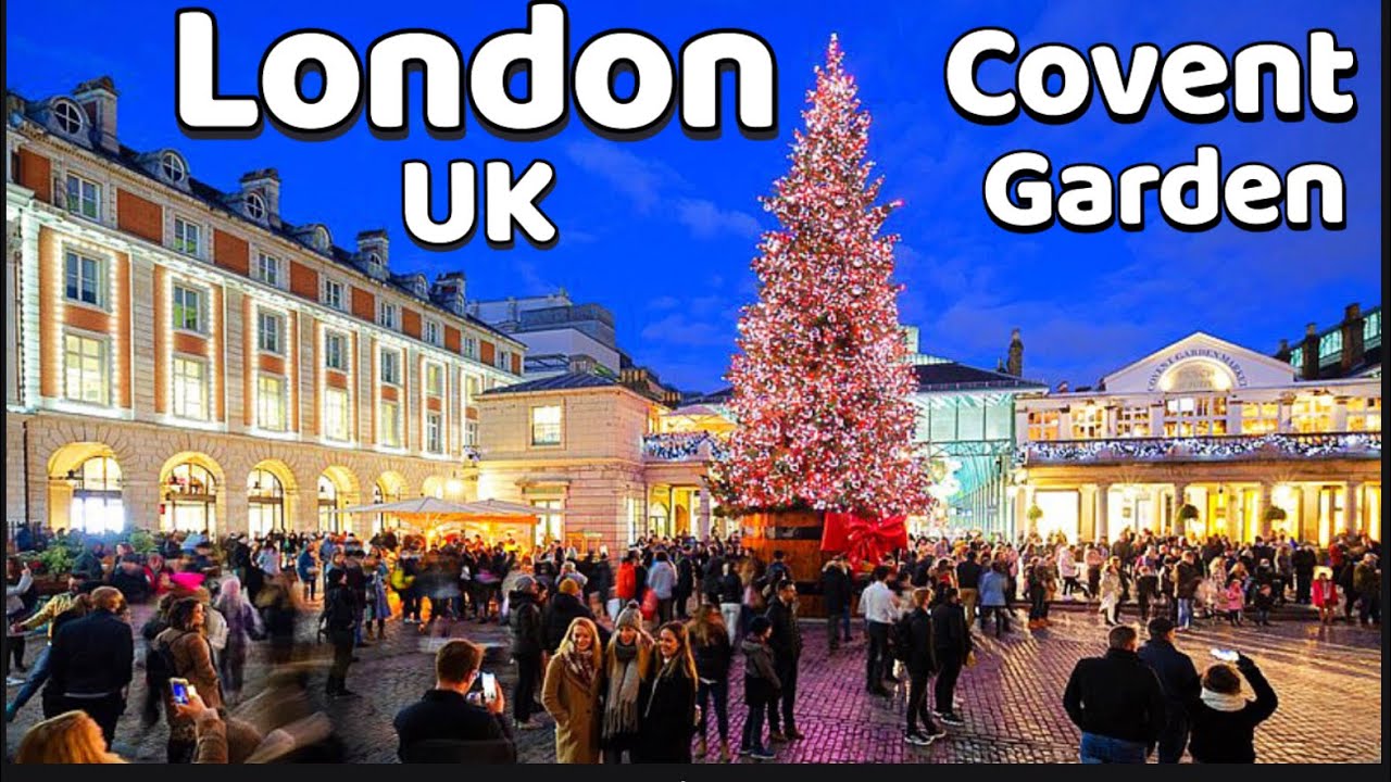 Covent Garden Christmas Market 2022 London UK 🇬🇧 YouTube