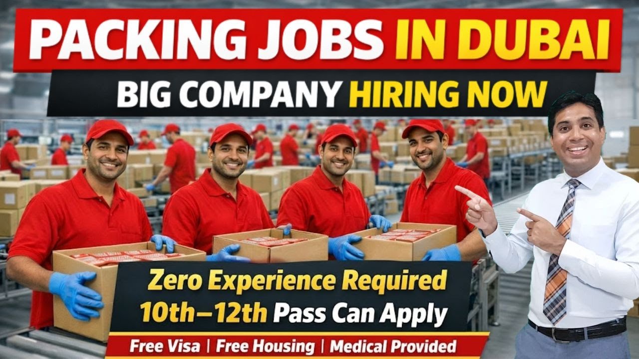 Packing Jobs In Dubai 2026 | Dubai Packing Jobs