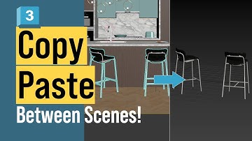 Copy & Paste Objects Instantly in 3ds Max (No Export/Import Needed!)