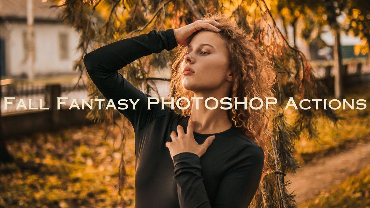 30 Fall Fantasy Photoshop Actions, Transform Photos with Warm, Pumpkin Tones, Moody, Harvest, Golden
