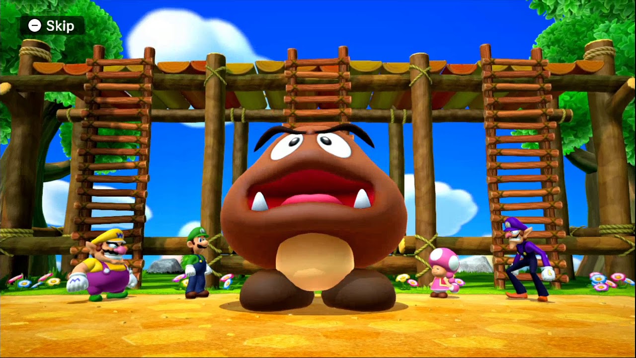 Mario Party 10 - Airship Central ( 2 Player)Luigi,Wario,Toadette,Waluigi ! Master Difficulty ) # 22