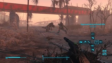 Fallout 4 Random event Two deathclaws fight each other