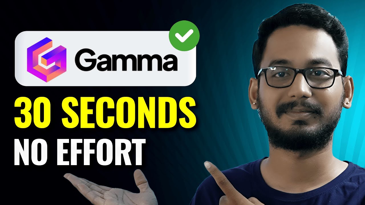 How to create a presentation using Gamma Ai | Ai Presentations - YouTube